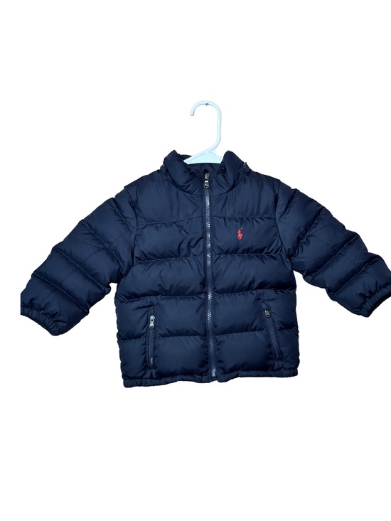 Ralph Lauren Other - Ralph Lauren Navy Puffer Jacket with Yellow Accent